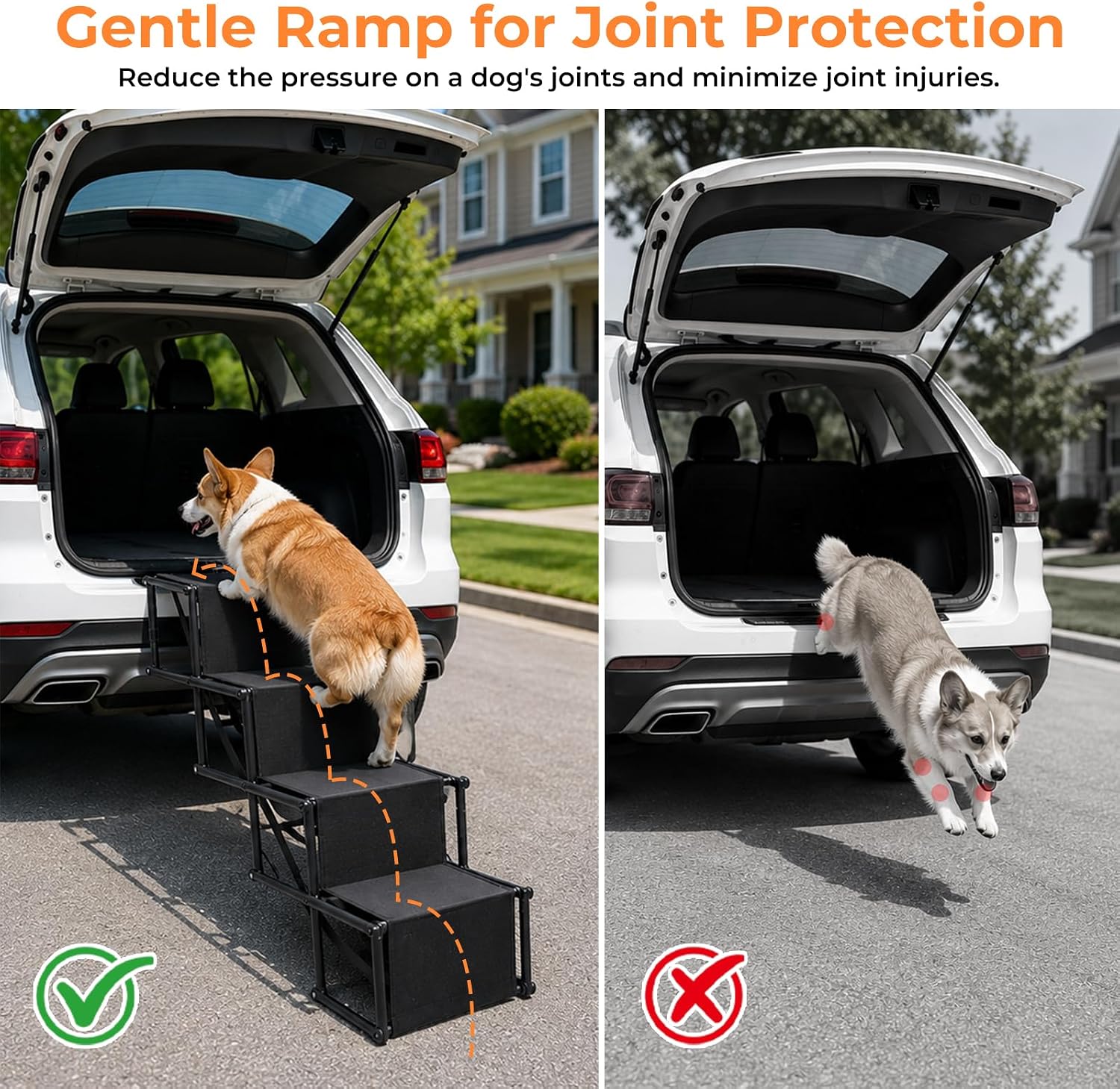 Thumbnail 1 de LoopTime Dog Stairs, 4-Step