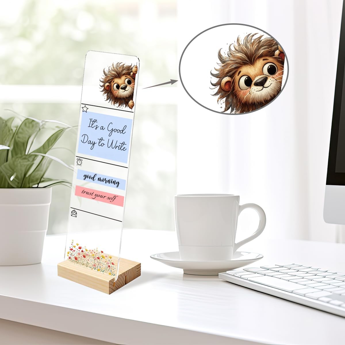 Detalle 1 de Monitor Memo Board, Acrylic