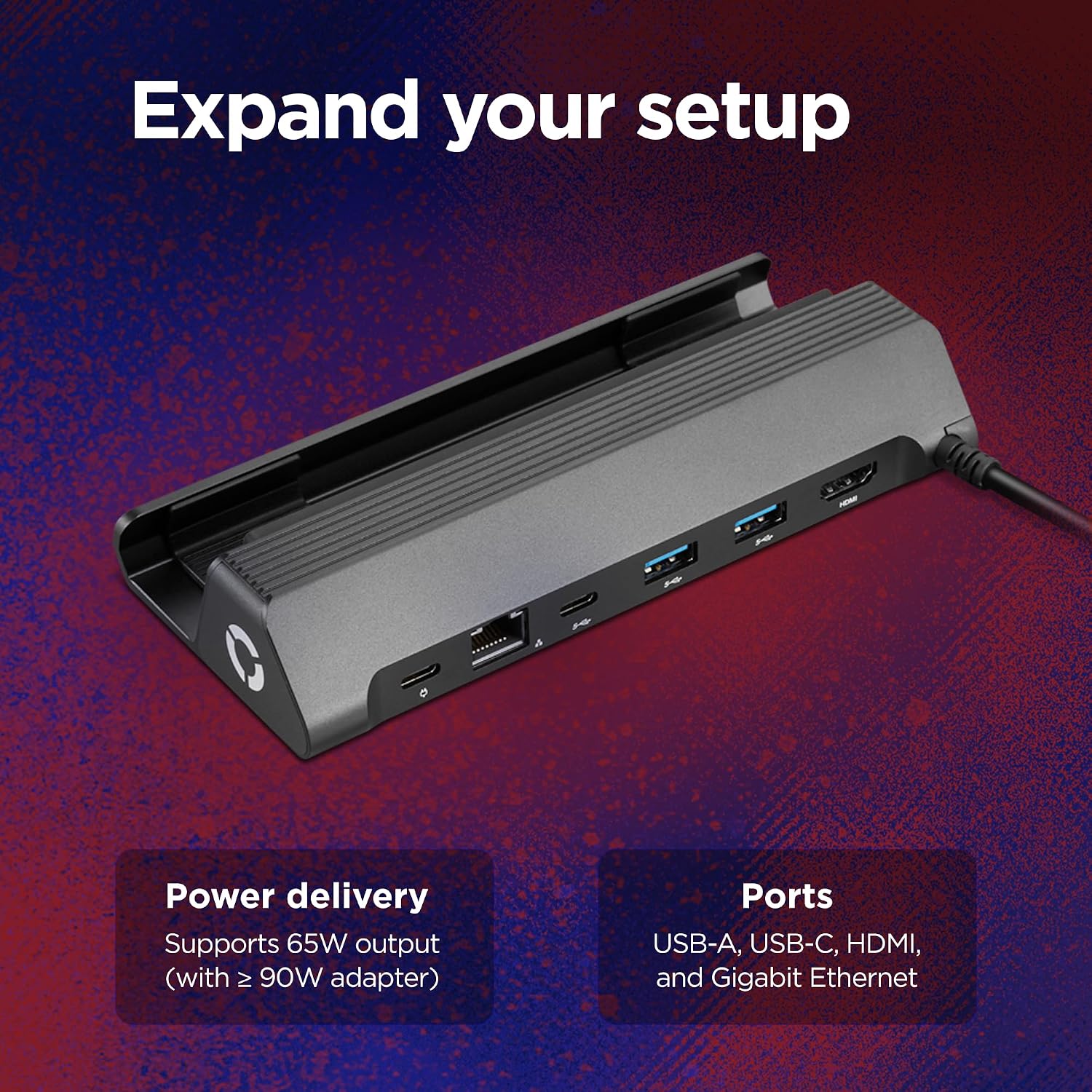 Detalle 2 de Lenovo Legion Go USB-C Docking Station