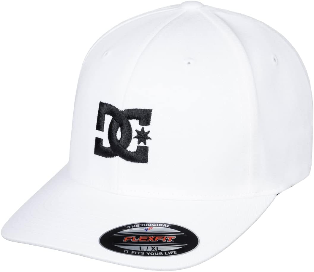 Detalle de DC - Cappello Star 2 Flex Fit: cappellino da baseball da uomo con visiera curva