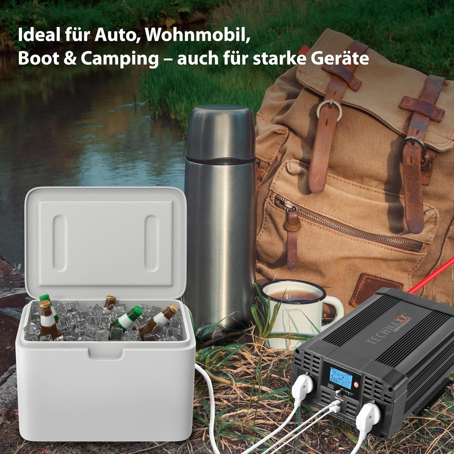 Thumbnail 5 de Technaxx TE20 2000W Wechselrichter