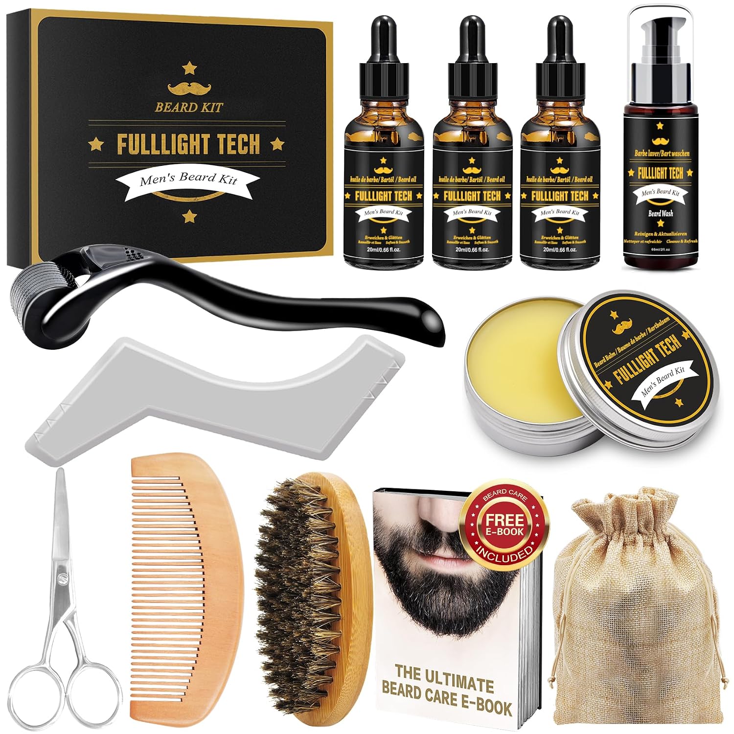 Thumbnail 6 de Bartpflege Set für Männer 60ml Shampoo