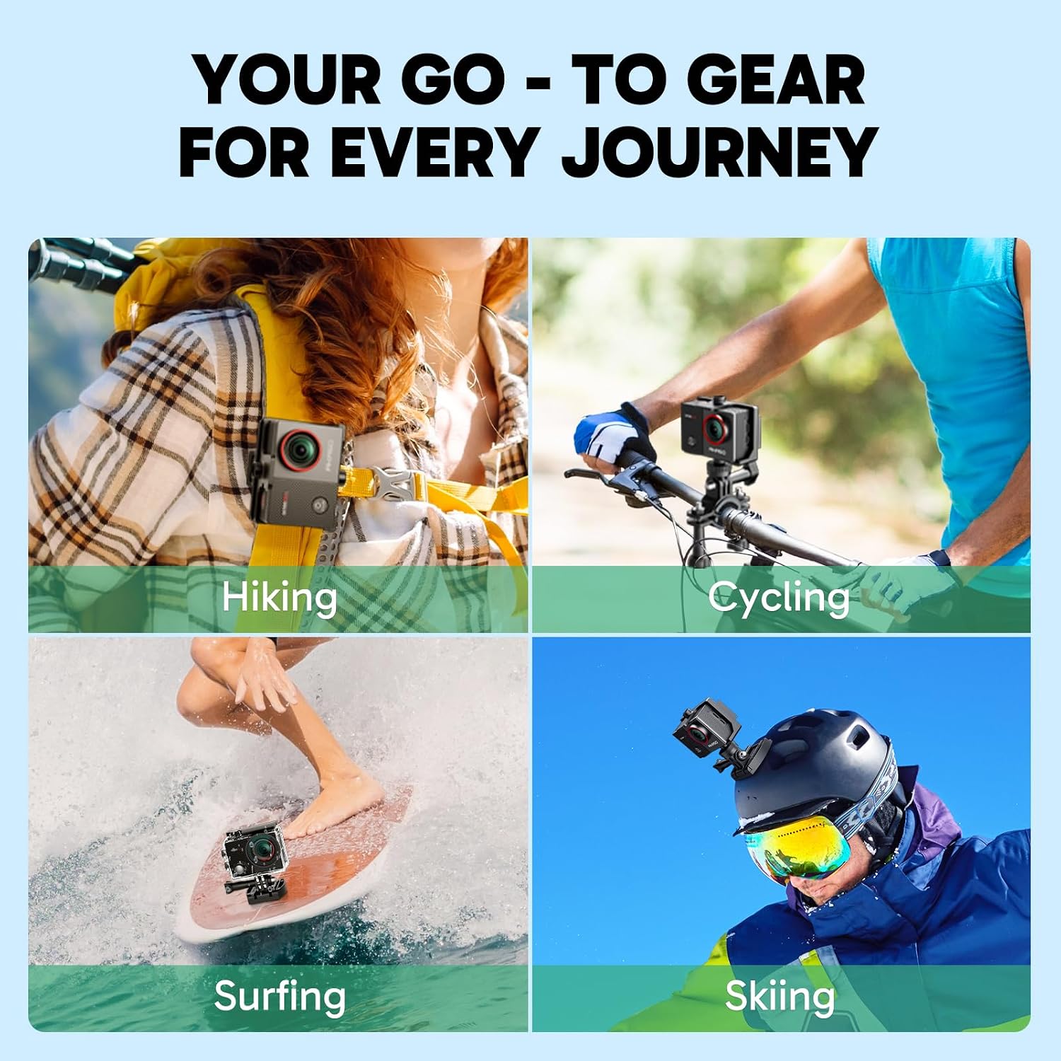 Thumbnail 6 de AKASO action camera EK7000 Pro