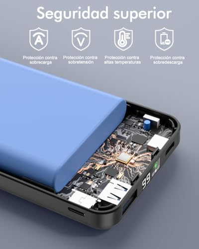 Thumbnail 6 de Podoru Power Bank para MagSafe 10000mAh: batería portátil magnética con soporte plegable