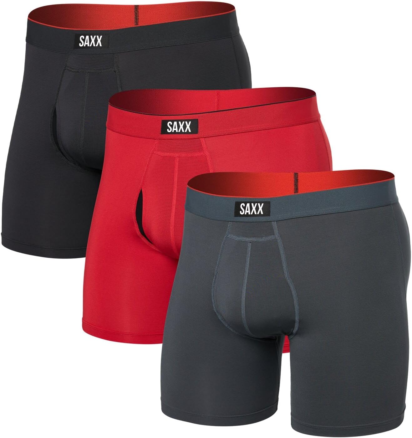 Thumbnail 5 de SAXX Men's Mesh Boxer Briefs, 3-Pack
