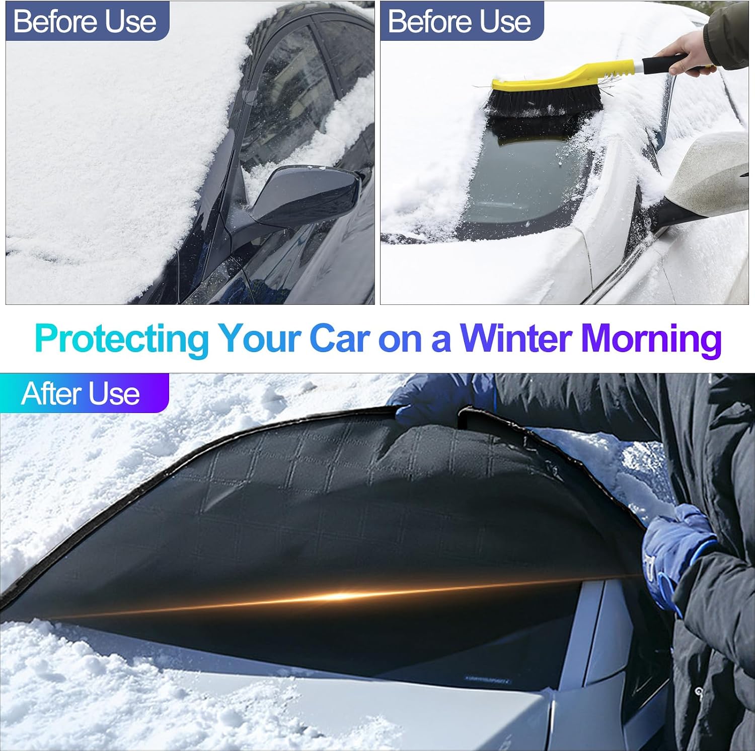 Thumbnail 4 de Mengine Windscreen Cover 157×126 cm