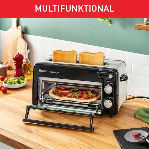 Thumbnail 1 de Tefal RETRO Toast n’ Grill – 2-in-1 Toaster und Mini-Backofen TL6008