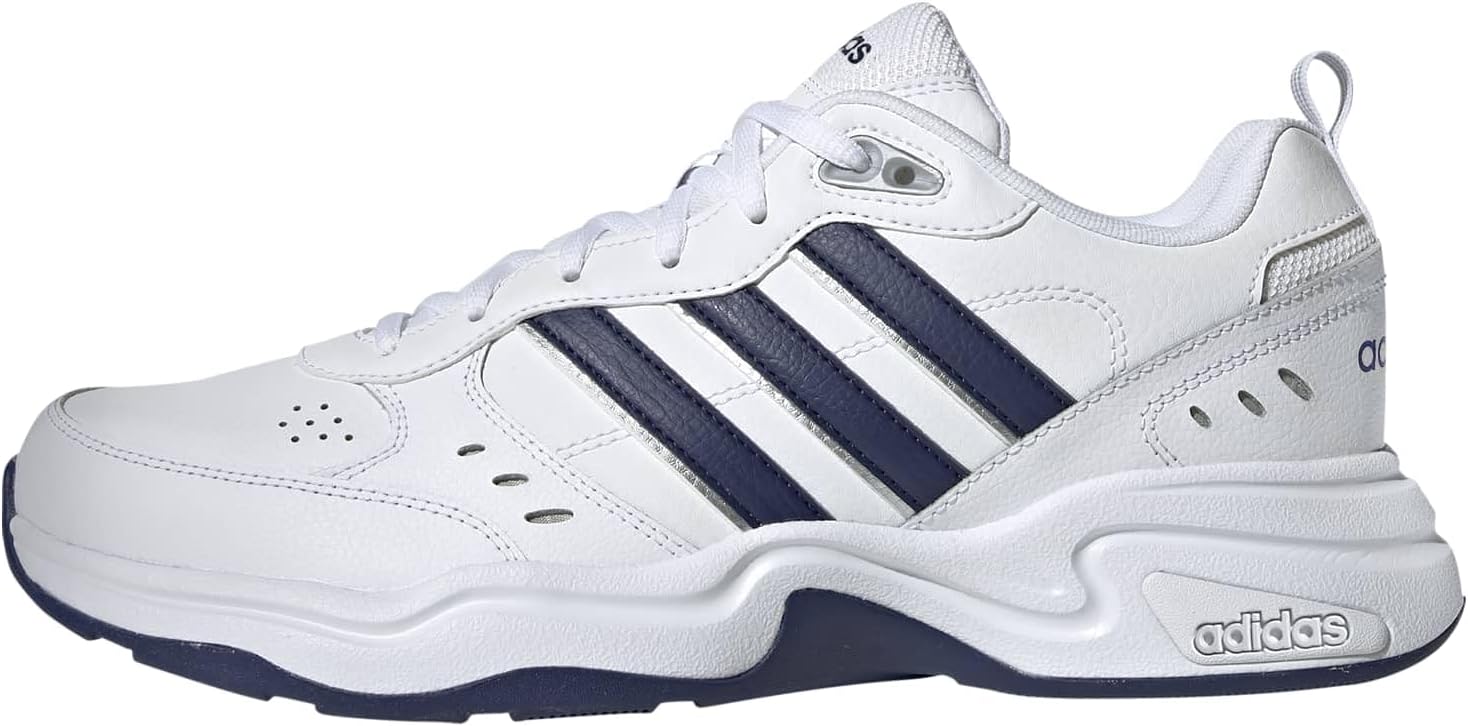 Detalle de adidas Unisex Strutter Sneaker mit Schnürung – beschichtetes Leder & gummierter Laufsohle