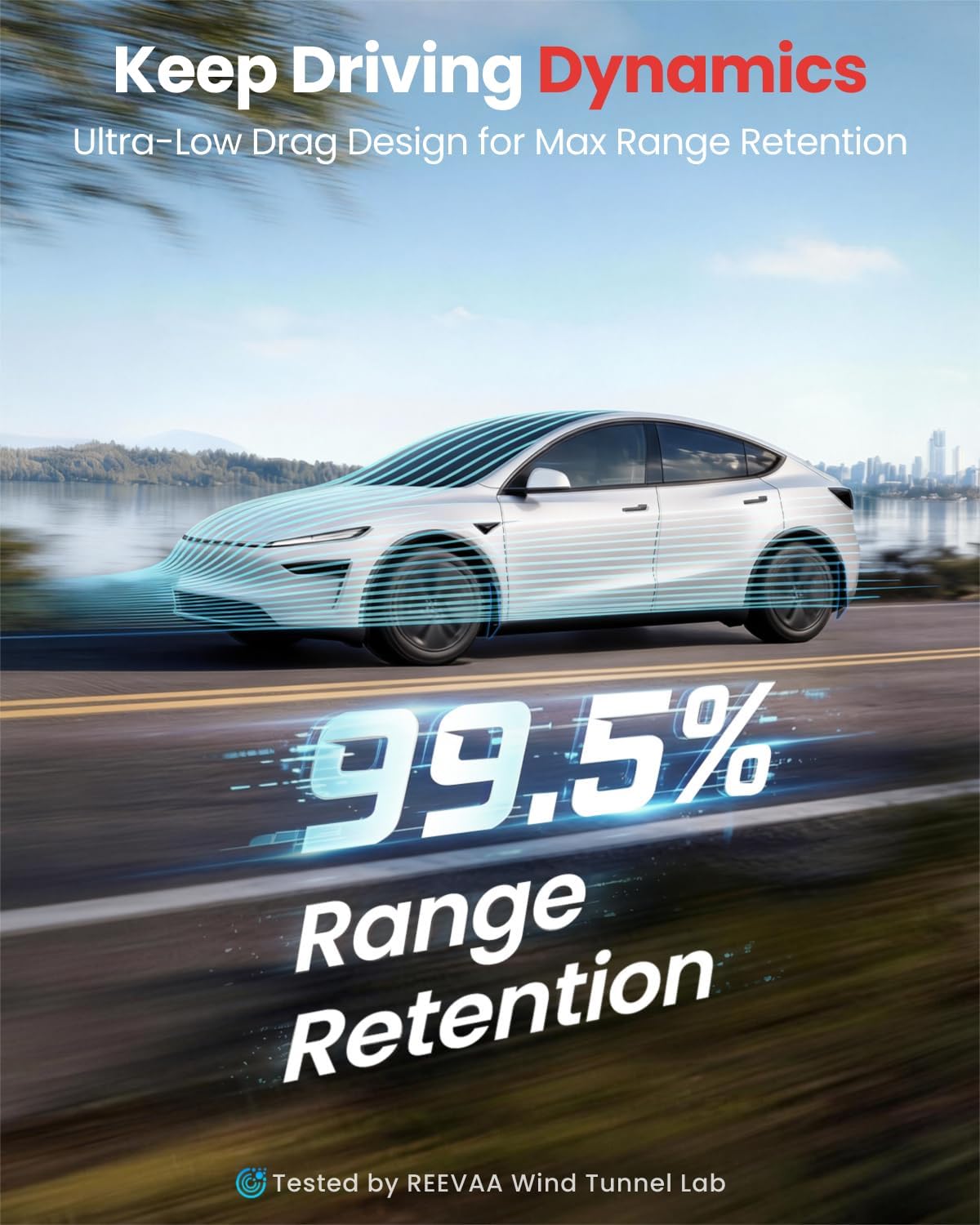 Thumbnail 5 de REEVAA Model Y Juniper Mud Flaps Set of 4