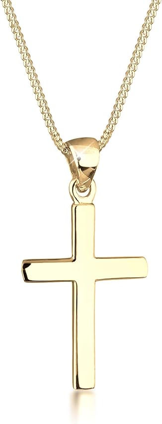 Detalle de Elli Collares Mujeres Cruz Básica en Plata 925