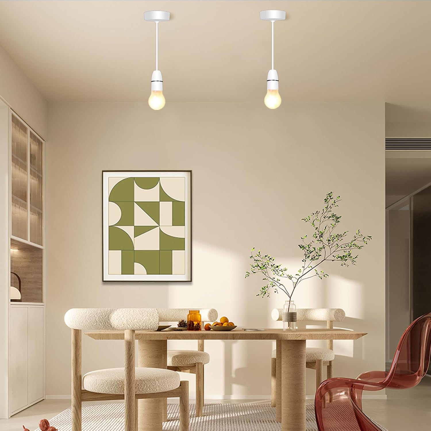 Thumbnail 4 de Caldarax Ceiling Pendant Light Fitting E27 150mm