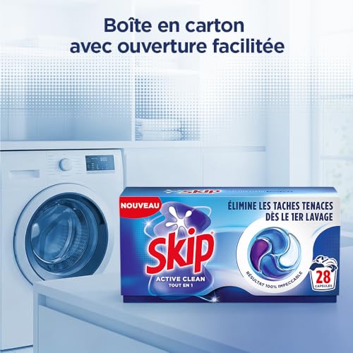 Thumbnail 9 de Skip Capsules Lessive Tout en 1 Active Clean – 4x28 Lavages