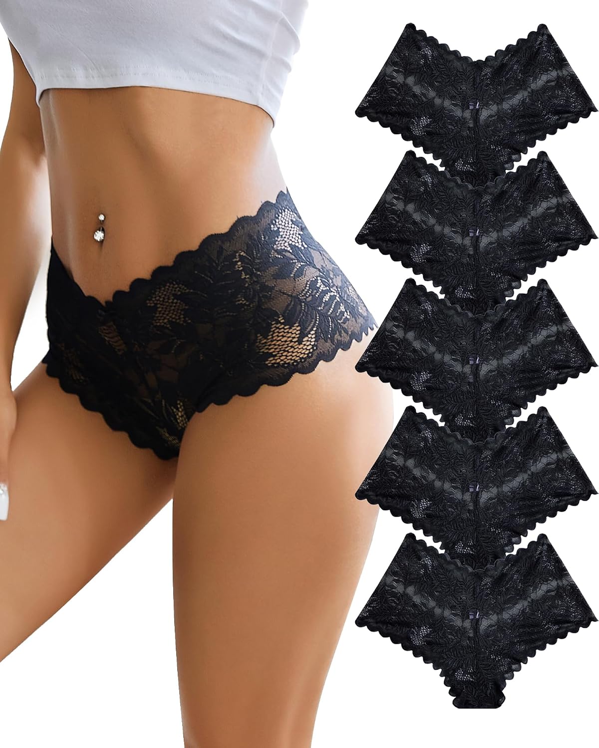 Thumbnail 6 de ALL OF ME 5-Piece Culottes Dentelle S-XL