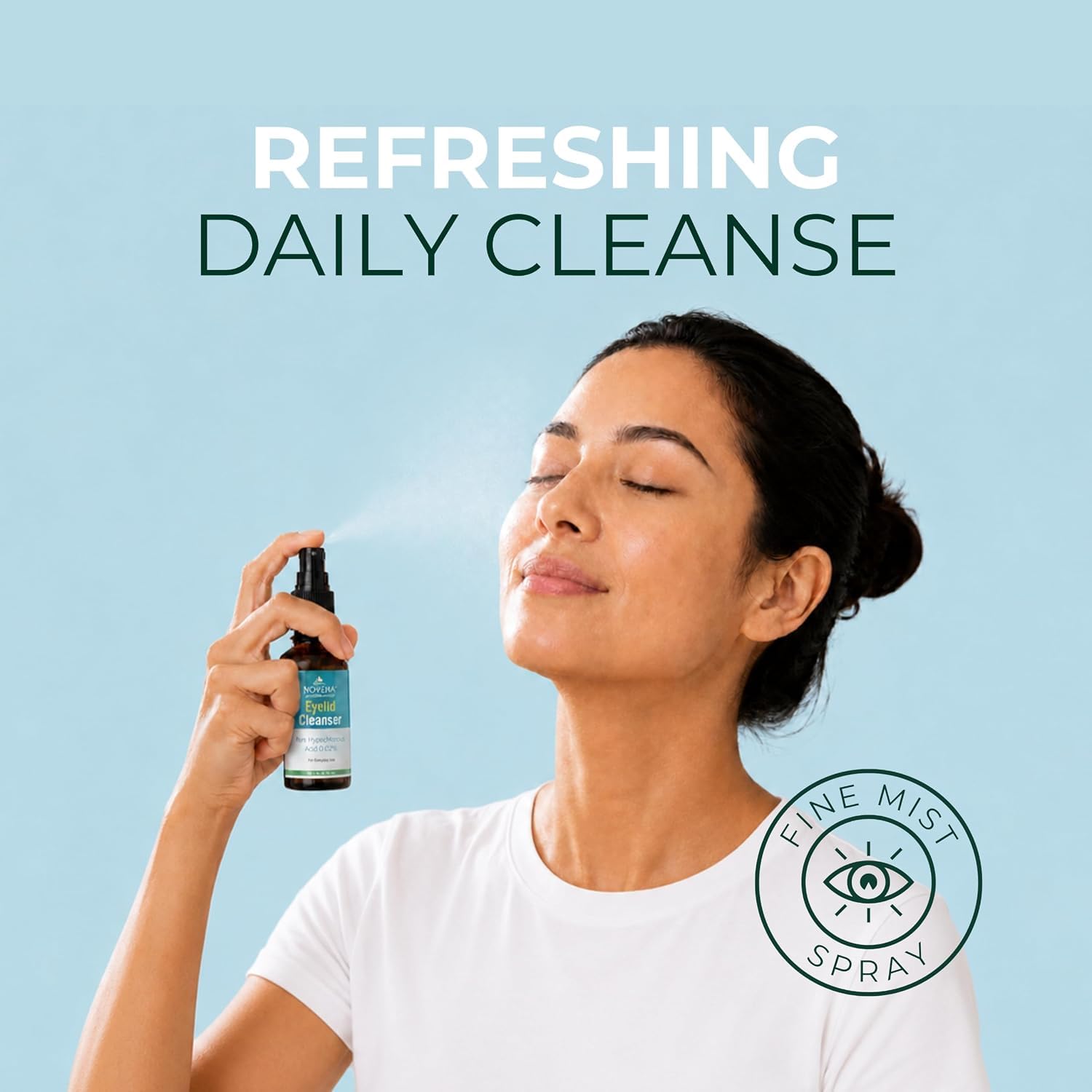 Detalle 1 de NOVEHA Eyelid Cleanser, 4 oz