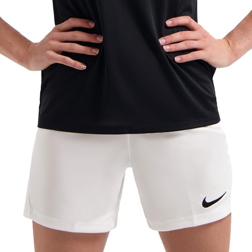 Thumbnail 3 de Nike Mujer Pantalones Cortos de Deporte – White/Black, Talla M