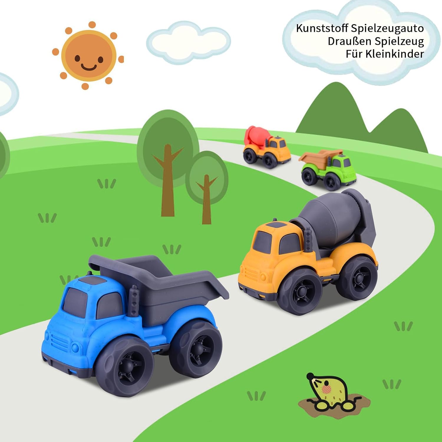 Thumbnail 5 de Cicili Camiones de Construcción para Niños 🚧 Juego Ecológico