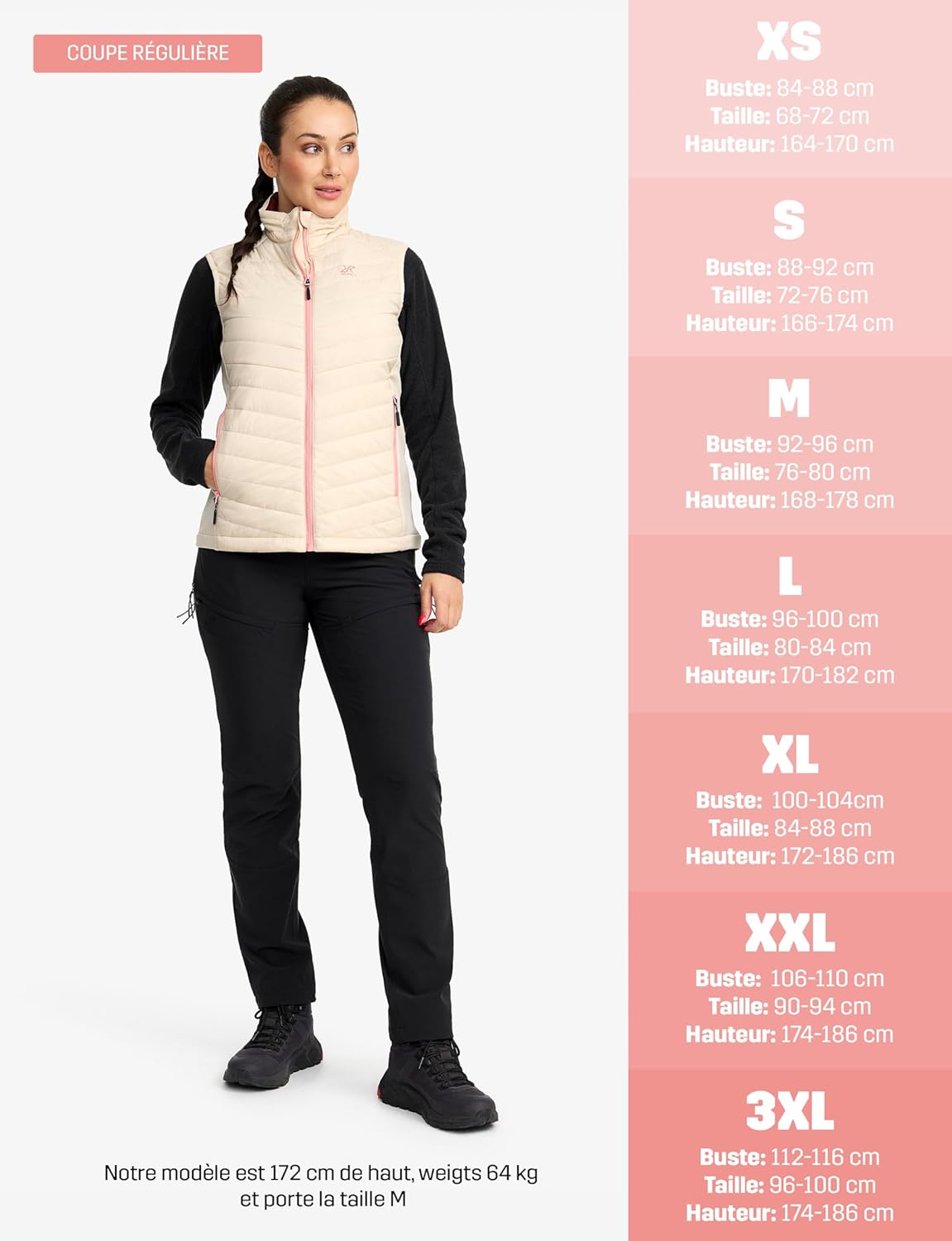 Thumbnail 3 de RevolutionRace Radical Insulate Vest pour Femme – Gilet léger et isolant pour l’extérieur