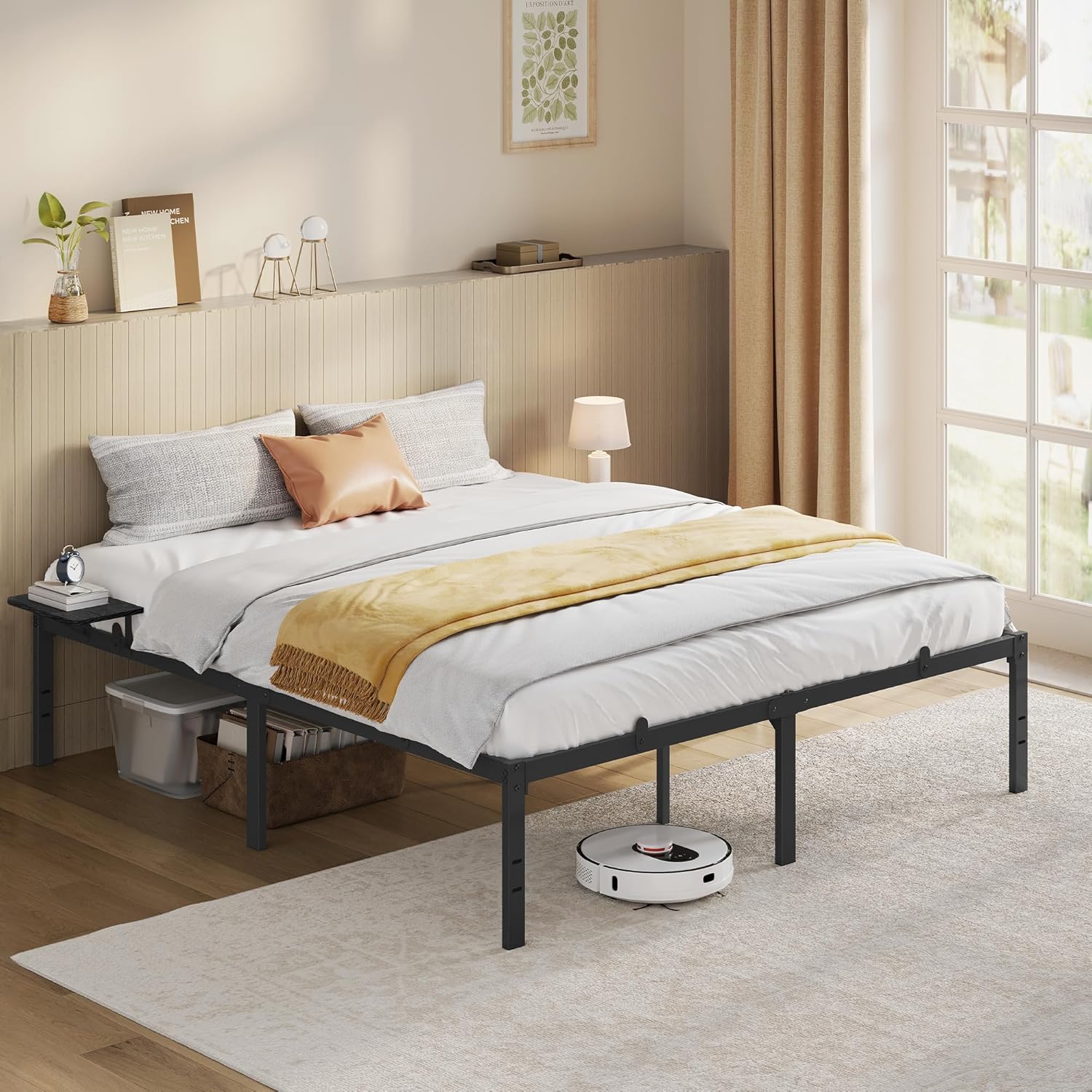 Detalle de VASAGLE RMB099B01 Struttura letto 160x190