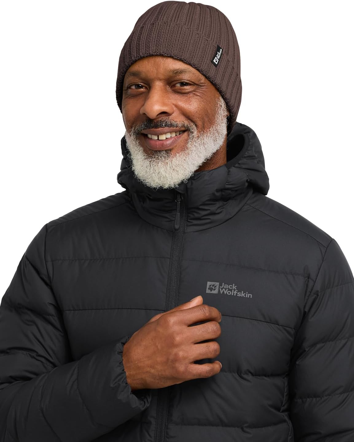 Thumbnail 5 de Jack Wolfskin Rib Knit Beanie – uniseksowa czapka zimowa z podszewką polarową