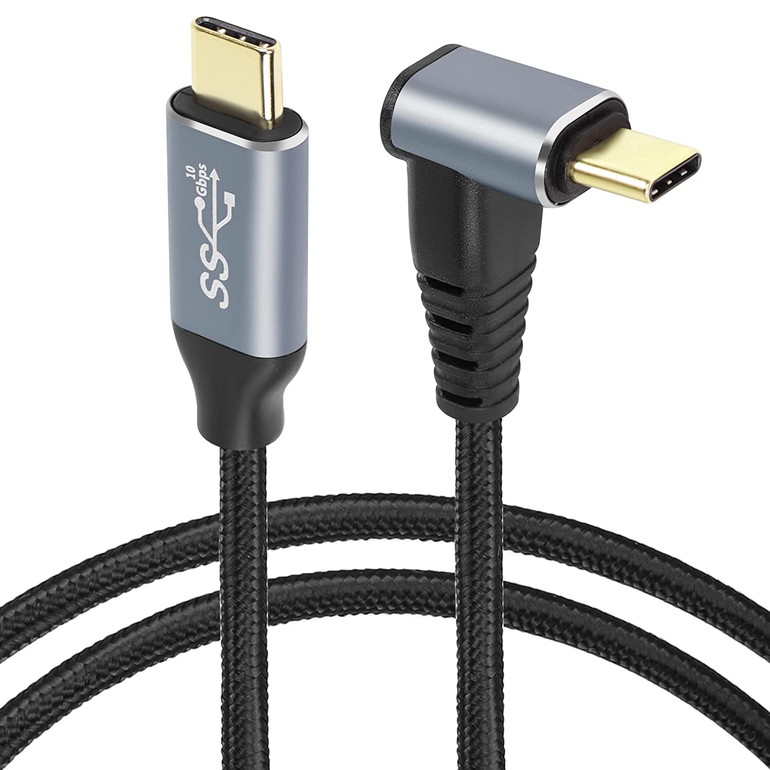 Detalle de GELRHONR PD 100W USB C Type-C 90 Degree Fast Charging Cable