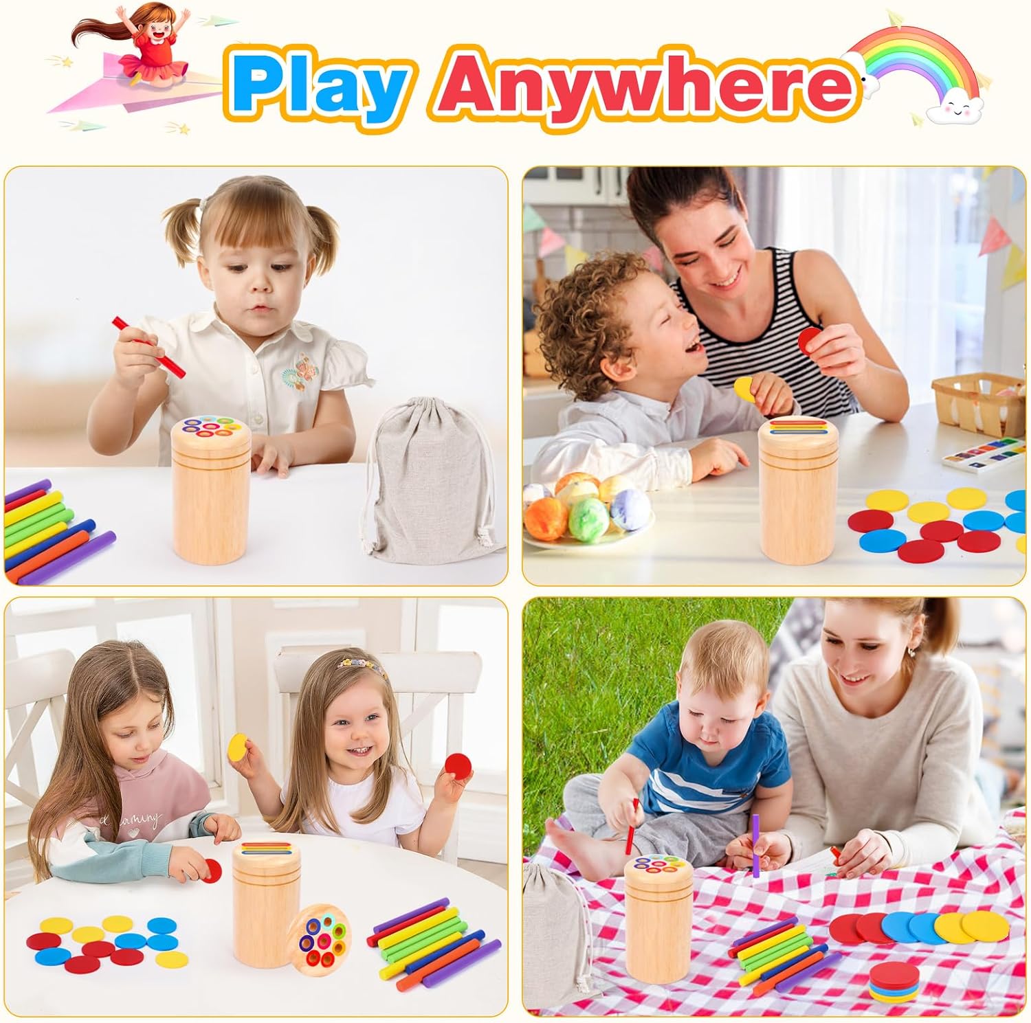 Thumbnail 4 de Montessori Spielzeug ab 1 Jahr