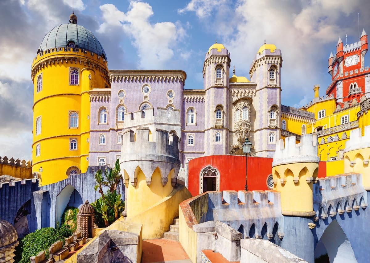 Thumbnail 1 de Ravensburger Puzzle 1000 pezzi Palazzo Nazionale della Pena (Portogallo) – puzzle per adulti +14 anni, 70 x 50 cm