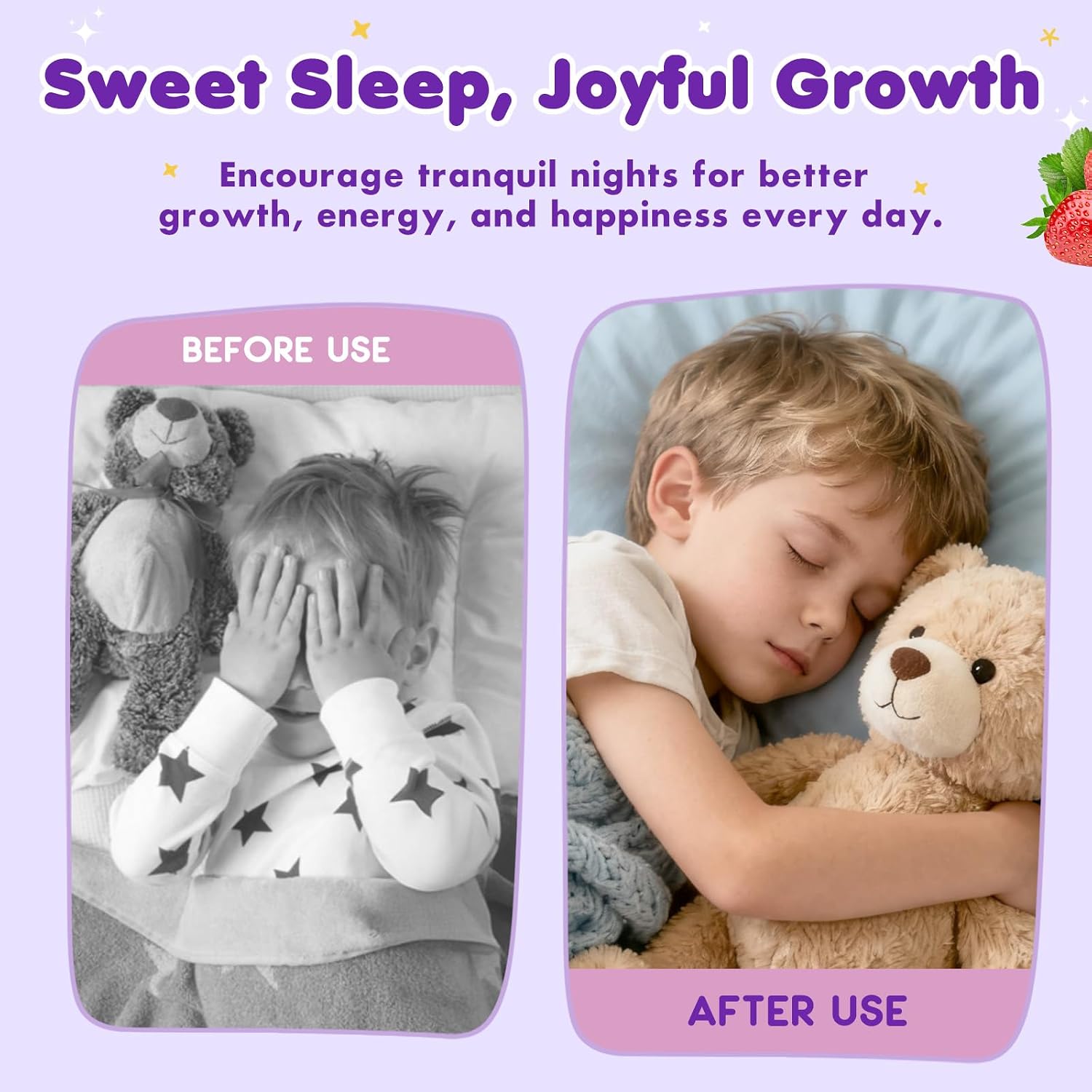 Detalle 2 de CFILIHTC Kids Magnesium Liquid, Strawberry