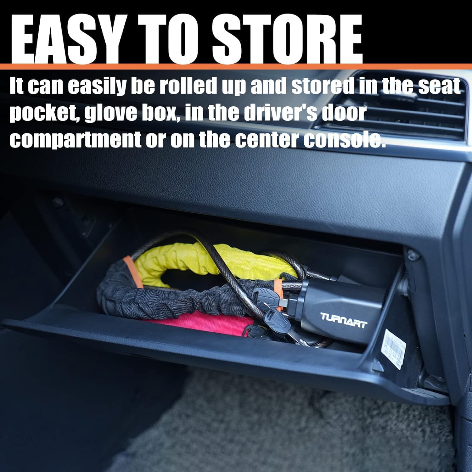 Detalle 2 de Turnart Steering Wheel Lock Seat Belt Lock