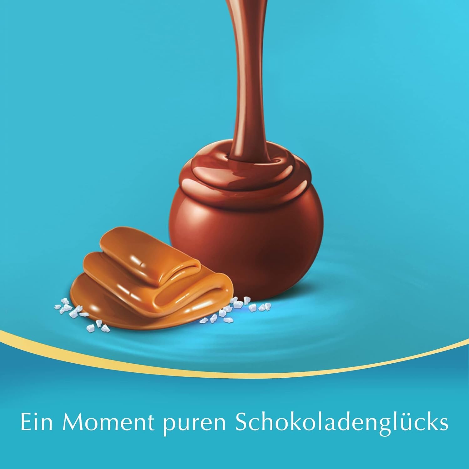 Detalle 2 de Lindt LINDOR Salz-Karamell 80 Kugeln 🍫