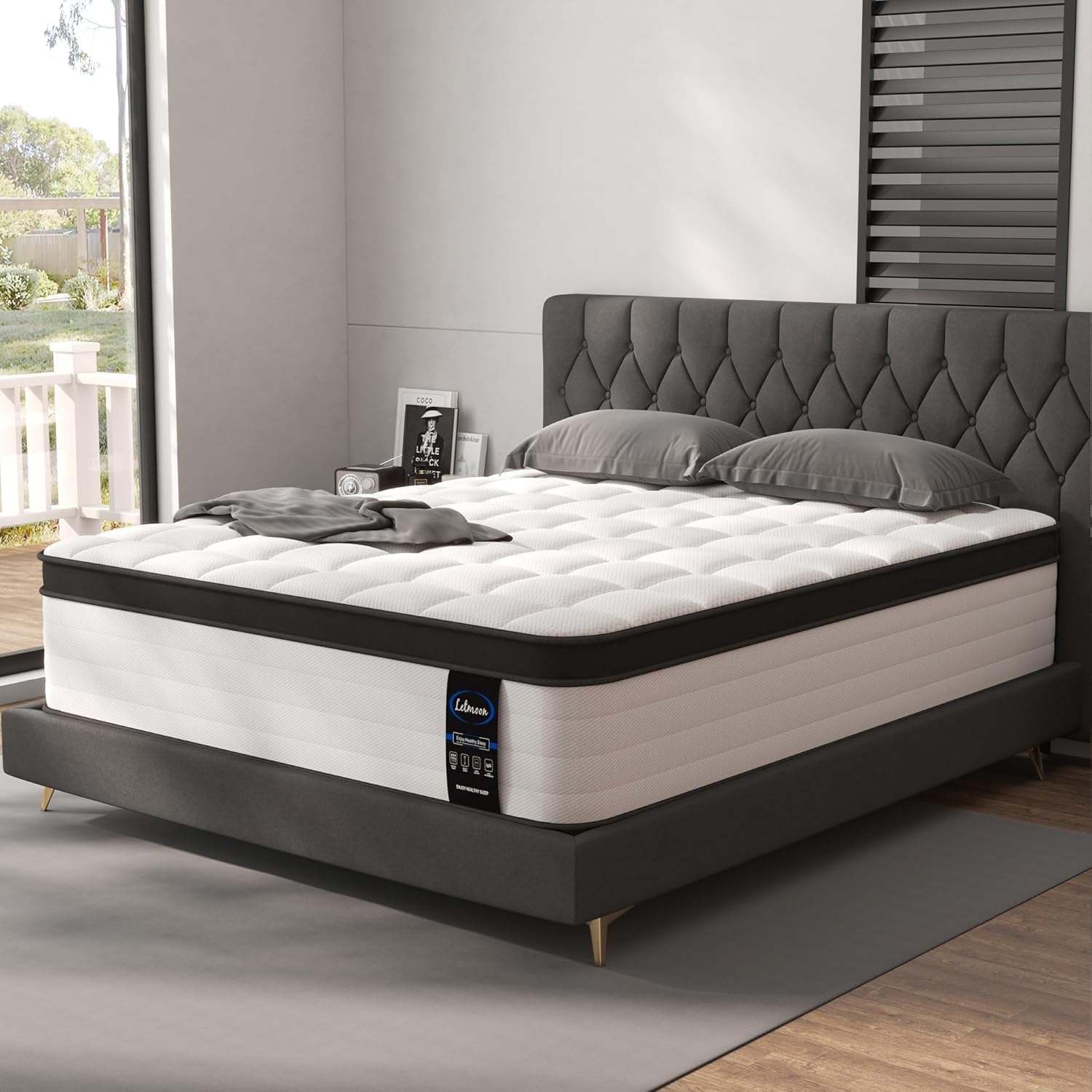 Thumbnail 6 de LETMOON King Mattress, 16-Inch