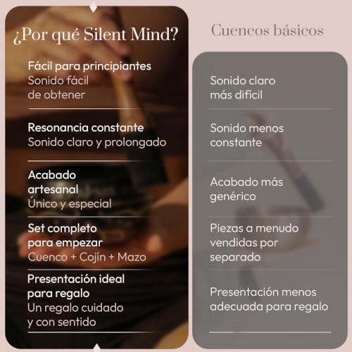 Thumbnail 6 de Juego de cuencos tibetanos Silent Mind: set completo para meditación y curación sonora