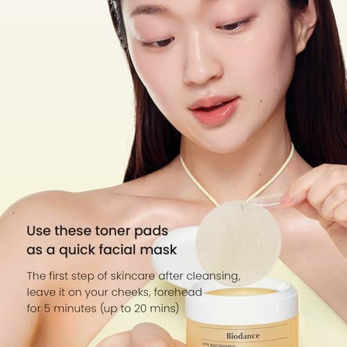 Thumbnail 7 de Biodance Vita Niacinamide Gel Toner Pads – Discos tónicos con vitamina C para manchas y tono uniforme (60 U, 140 g)