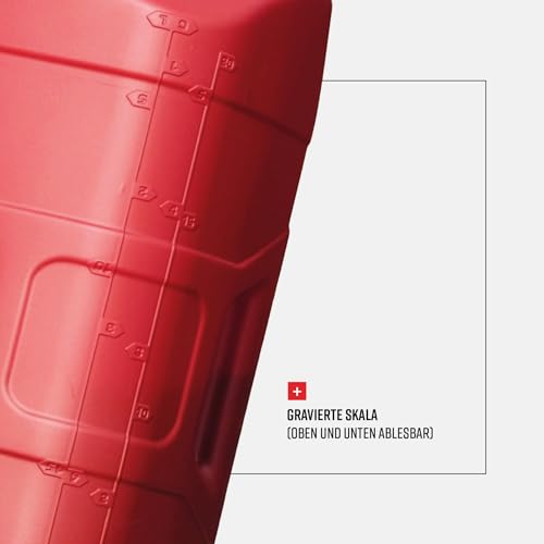 Thumbnail 6 de Polisport 8464600002 ProOctane: 10-Liter Gasflasche mit Schnellfüllsystem in Rot