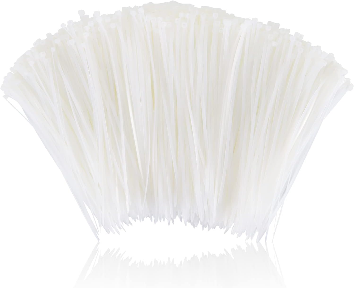 Detalle de Boacua ZD-12 12-Inch Nylon Cable Ties, 100-Pack, UV-Resistant