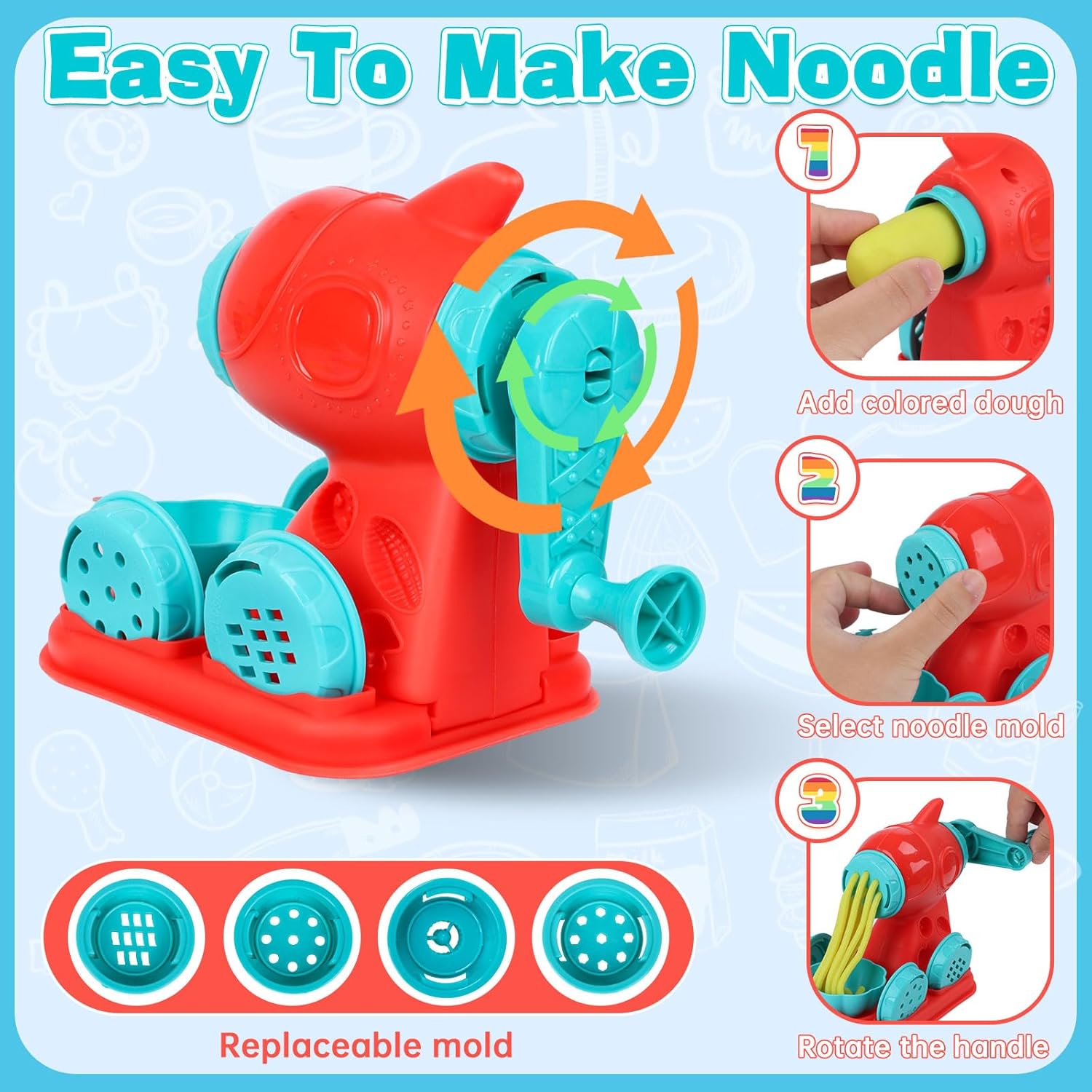 Thumbnail 4 de Jovicos Dough Tools Set for Kids