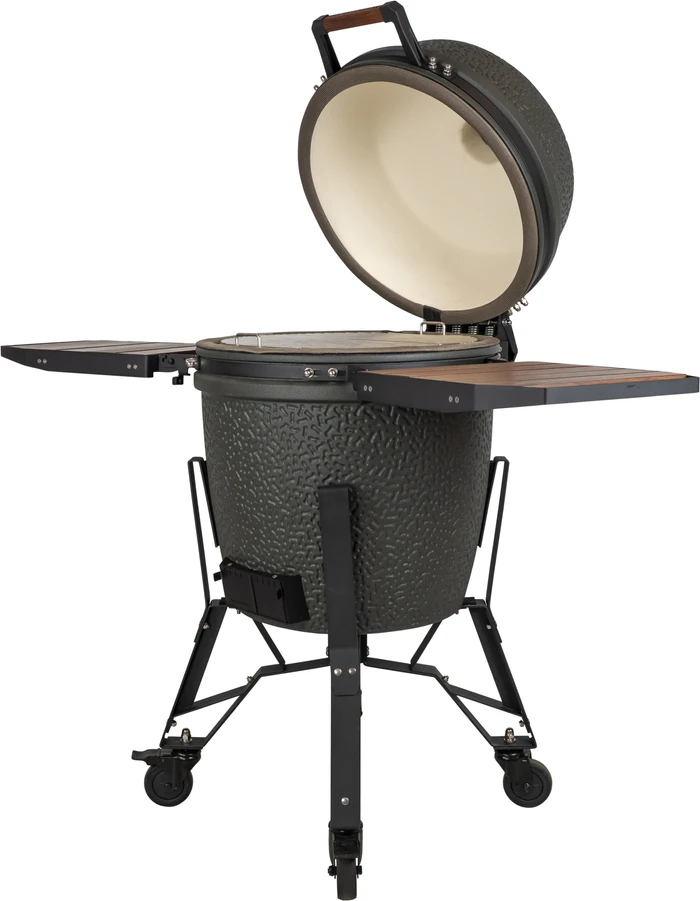 Detalle de The Bastard VX Large – Keramikgrill für bis zu 9 Personen mit Deckel-Luftregulierung