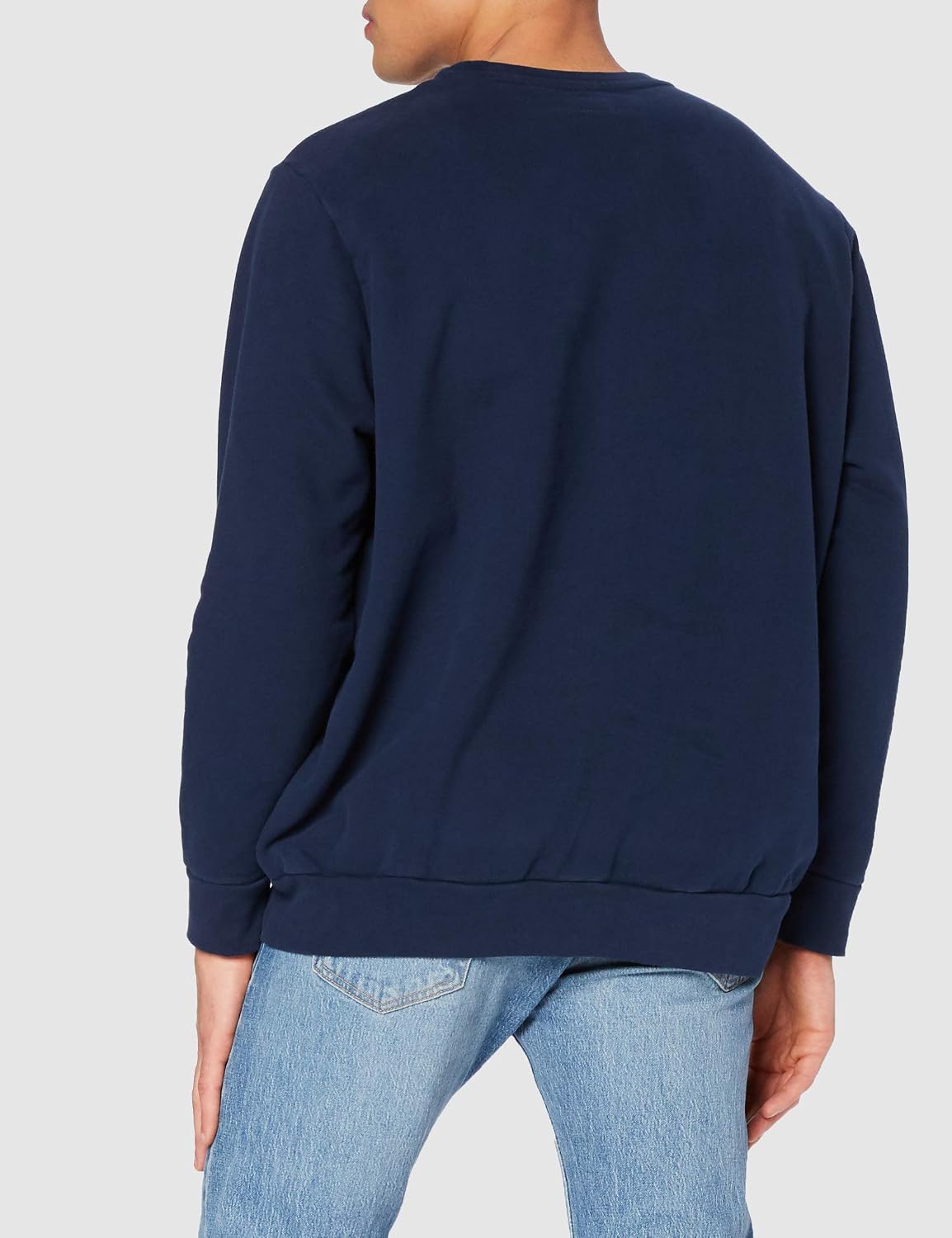 Detalle de Levi's Big & Tall Original Housemark Crew Felpa Uomo: comfort e stile per taglie forti