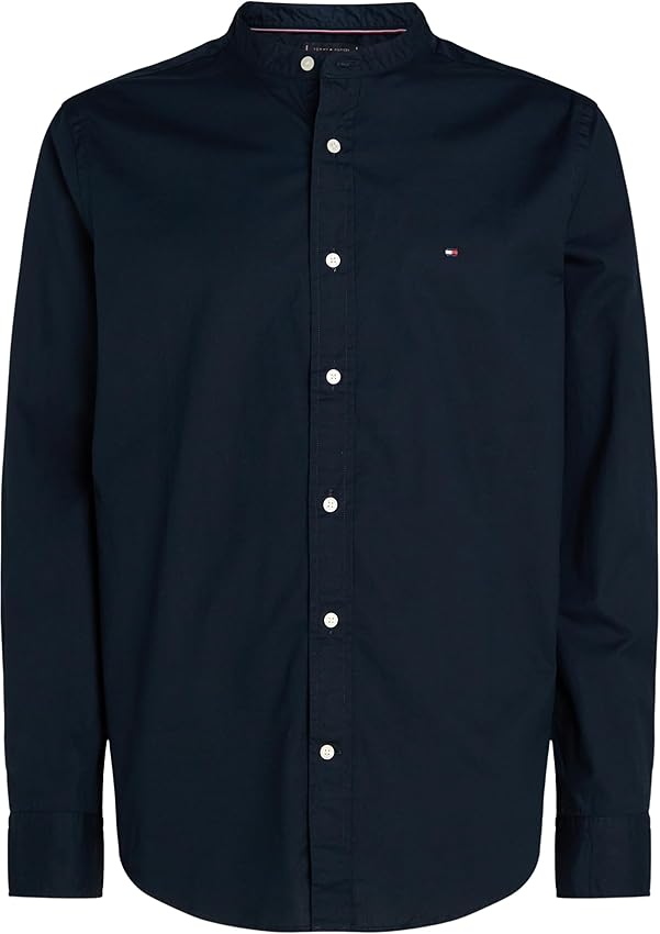 Thumbnail 4 de Tommy Hilfiger Camisa Flex Poplin Mao M Azul 100% algodón