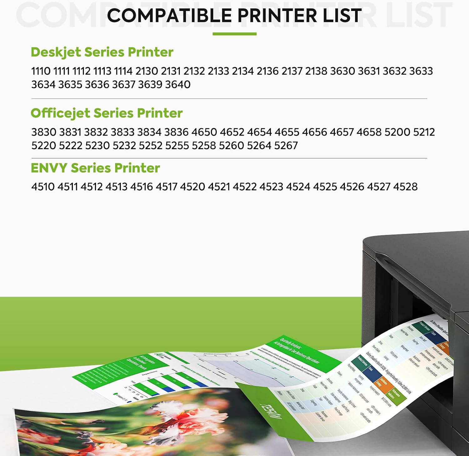 Thumbnail 1 de TESEN 63XL Ink Cartridge 2-Pack, Black and Tri-Color, High Yield