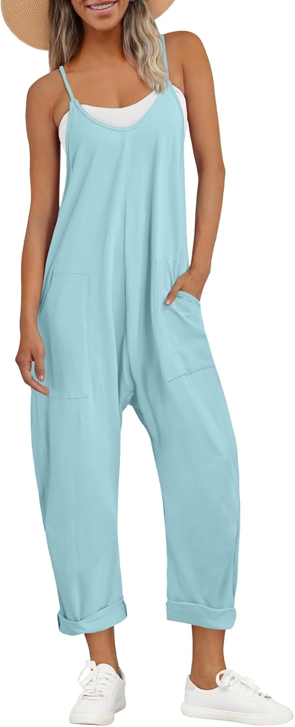 Thumbnail 6 de AUTOMET Jumpsuits for Women: Casual Summer Overalls with Pockets
