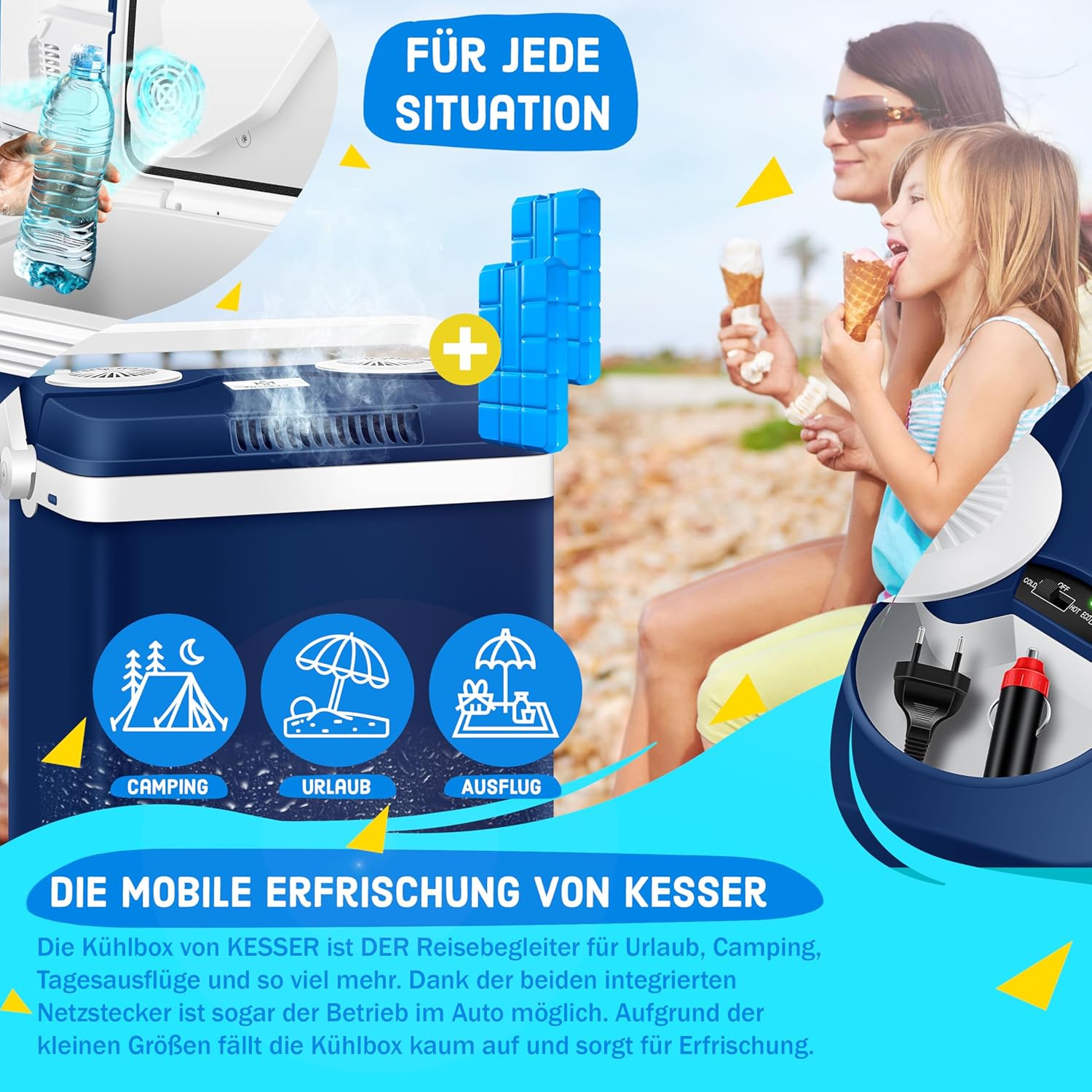 Thumbnail 4 de KESSER Kühlbox Thermobox 32Liter