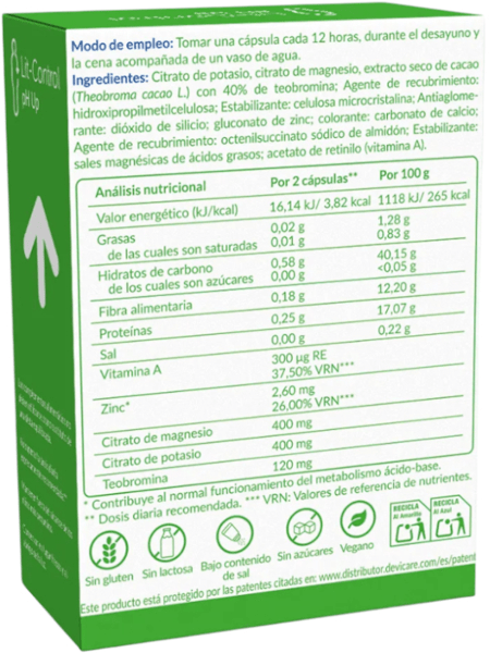 Thumbnail 1 de Lit-Control pH Up 60 cápsulas suplemento 💊