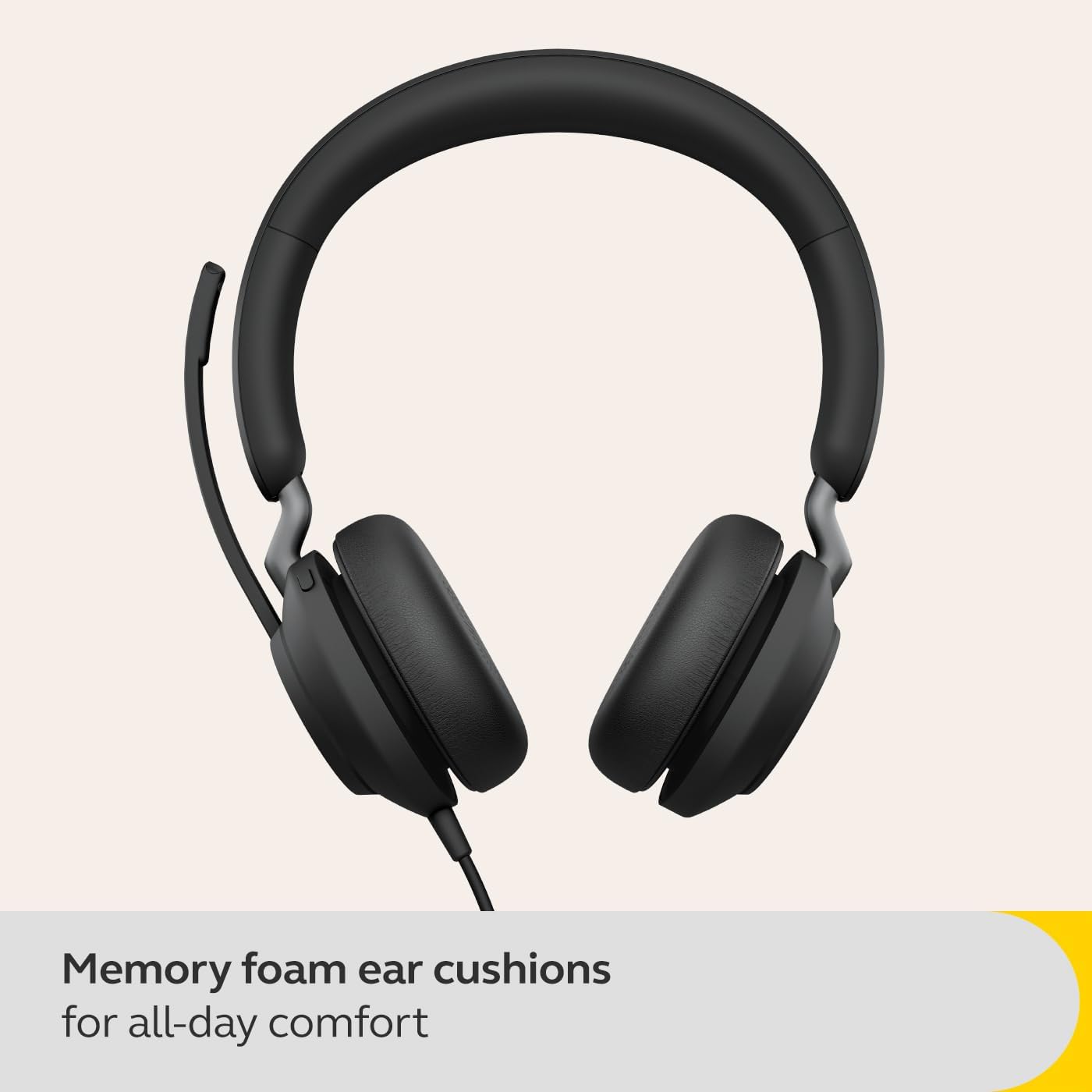 Detalle 2 de Jabra Evolve2 40 SE wired noise‑cancelling headset