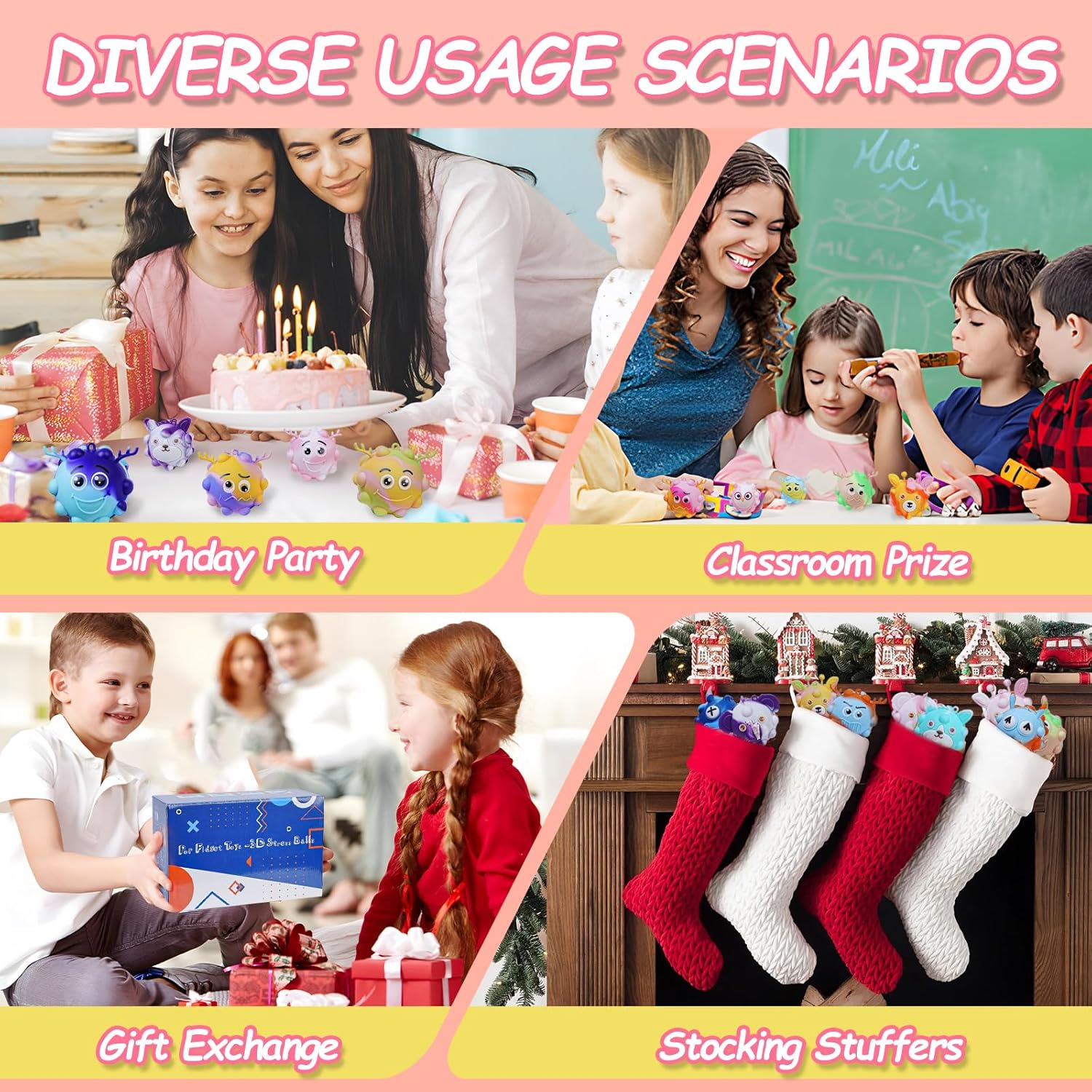 Thumbnail 5 de 48 Light Up Party Favors Pop Balls ๐