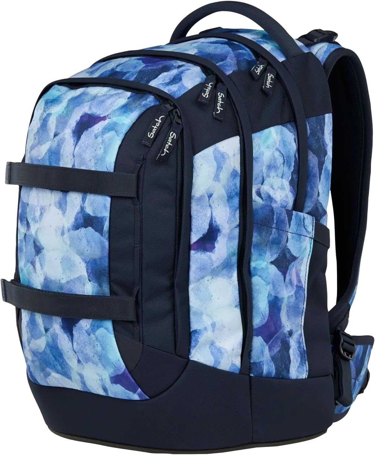 Detalle 2 de Satch Schulrucksack Pack Blurry Sky – Dunkelblau, 30 Liter