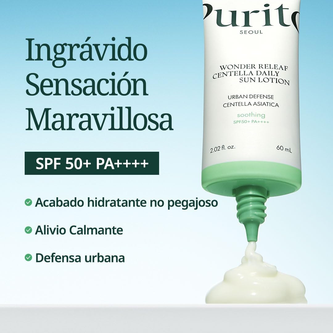Thumbnail 4 de PURITO SEOUL Wonder Releaf Centella Loción Solar SPF50+ ☀