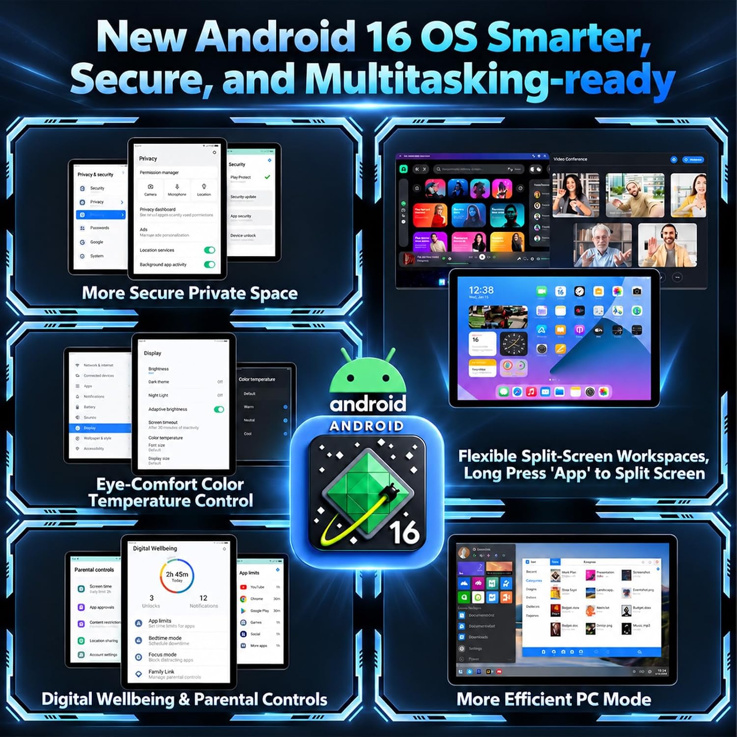 Detalle 2 de Relndoo Android tablet 10-inch
