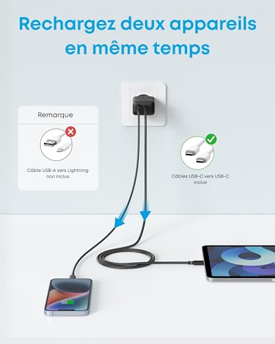 Detalle 2 de Anker Chargeur Rapide USB-C 20 W