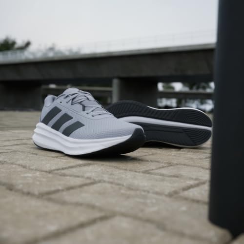 Thumbnail 7 de adidas Galaxy 7 para hombre: Halo Silver/Carbon/Core Black, talla 46 2/3 EU