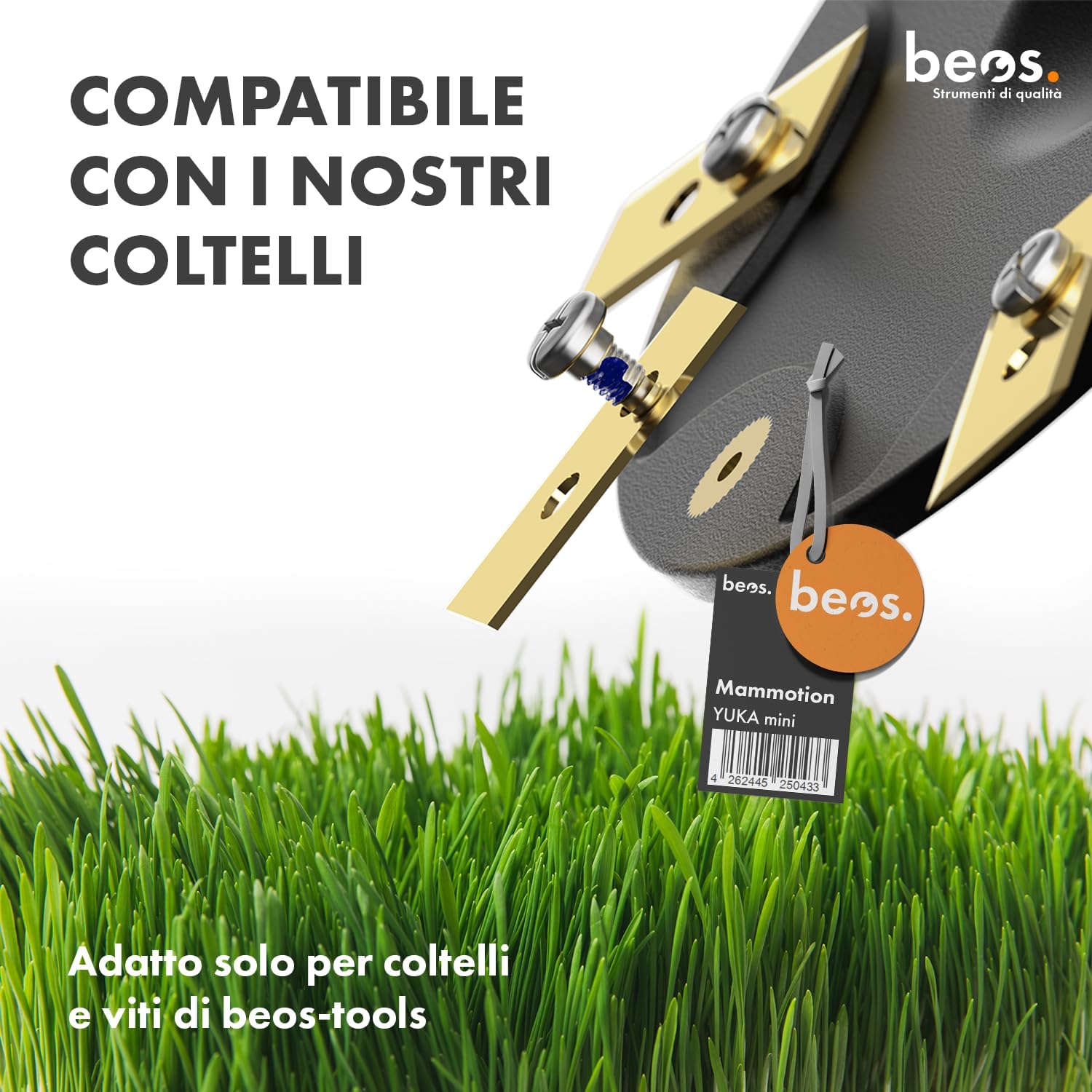 Thumbnail 5 de BEOS Dischi di taglio premium per robot tosaerba, compatibili Mammotion YUKA Mini, per 7 lame, Ø 162 mm